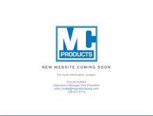 Tablet Screenshot of mcproductscorp.com